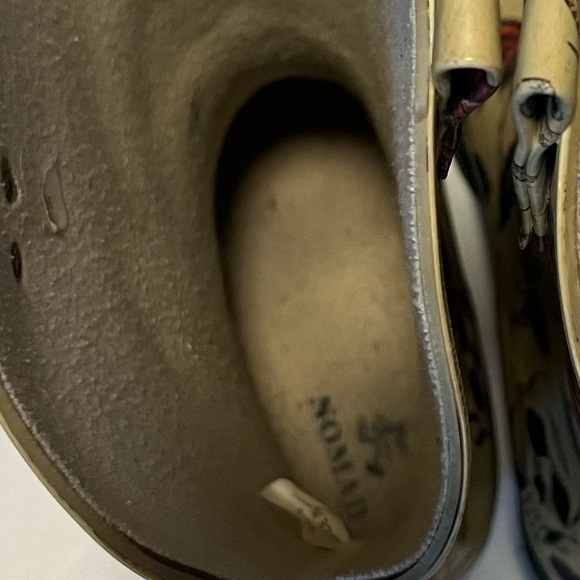 Nomad Yippy Skull Roses Cowboy Rain Boots Size 9 - Picture 13 of 13